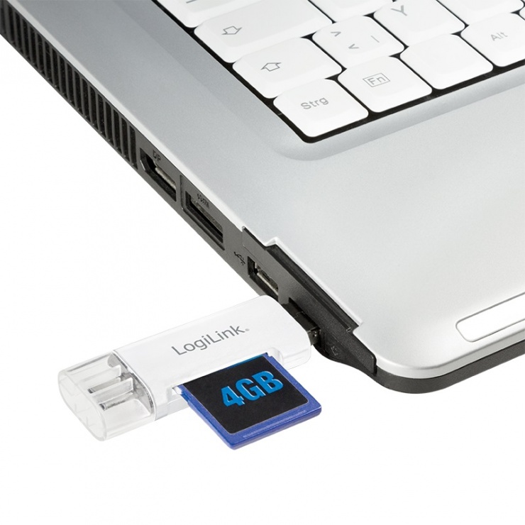 Imagine Cititor de carduri USB-C/USB-A/micro USB-B la SD/micro SD/MMC, Logilink CR0041